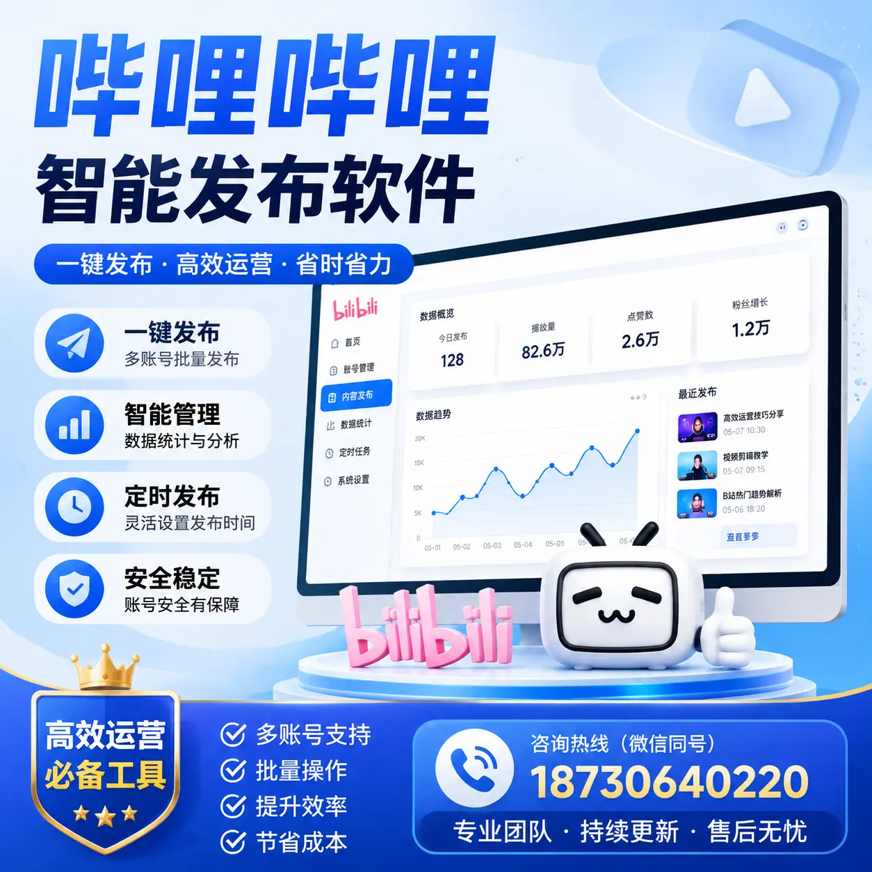 解密哔哩哔哩智能发布软件：功能与优势分析在 兰州